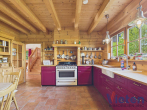 Küche - Natürlich. Individuell. Besonders. – Charmantes Blockhaus mit großzügigem Wohnambiente und Garten