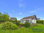 Gartenansicht - Wohnen in angenehmer Ruhe – Eigenheim mit Wintergarten und Wohlfühlcharakter
