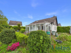Gartenansicht - Wohnen in angenehmer Ruhe – Eigenheim mit Wintergarten und Wohlfühlcharakter