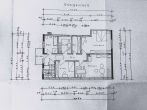 Grundriss - 3-Zimmer-Wohnung im Obergeschoss mit Gartennutzung und Stellplatz – Einbau-/Wandschränke vorhanden