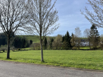 Straßenansicht - Viel Grün mit Bachlauf für Ihren Traum vom Haus – Wunderschönes Grundstück in 2-3 Parzellen teilbar!