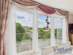 Ausblick Wohn- & Esszimmer - Mehrgenerationen-Wohnen mit Weitblick am Ortsrand von Dahlem – Viel Platz für die ganze Familie!
