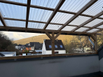 Ausblick von der Loggia - Wohnen mit Ausblick für 2 Personen